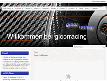 Tablet Screenshot of gloorracing.ch